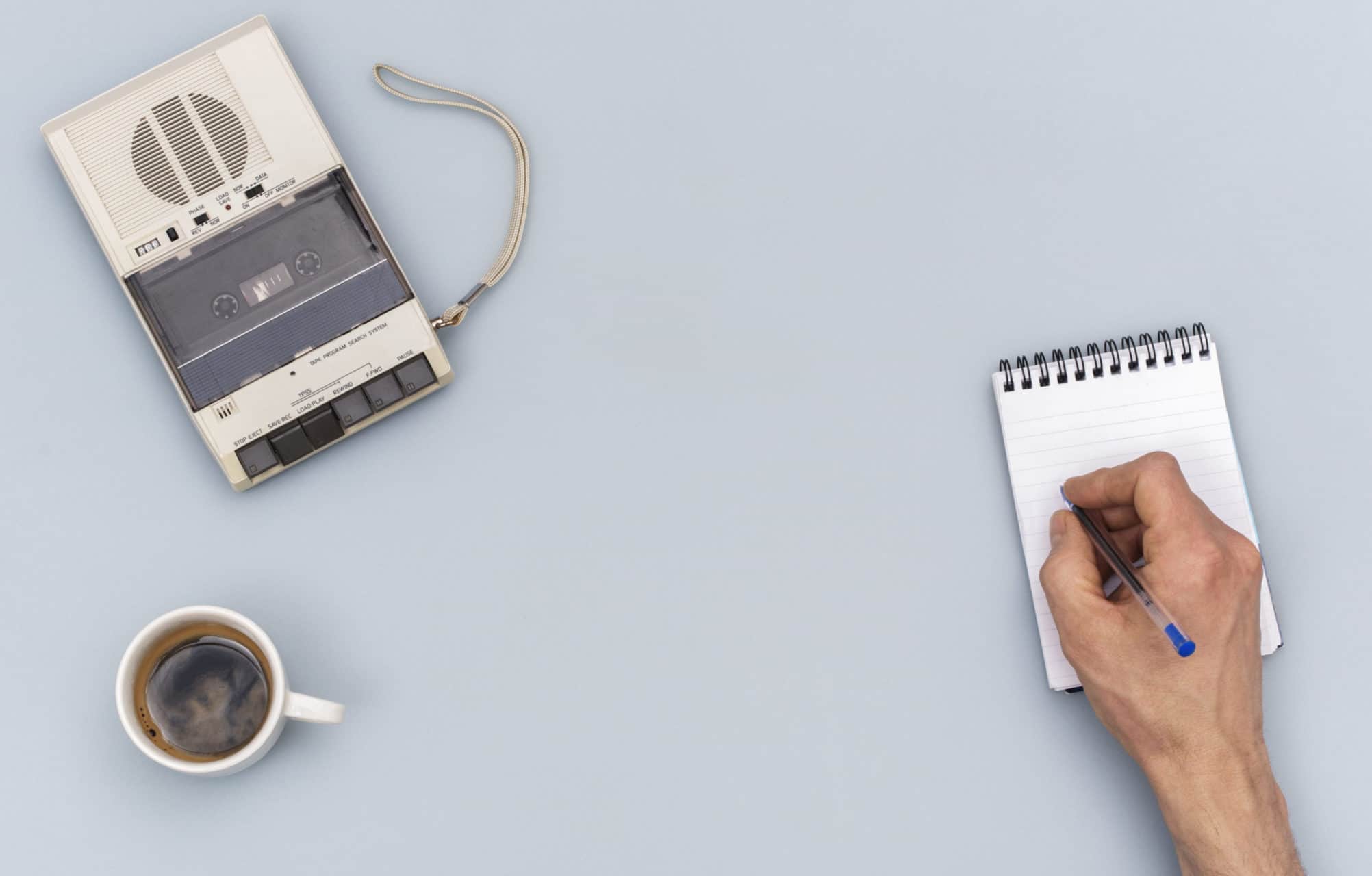 eighties reporter desk Testimonial 5